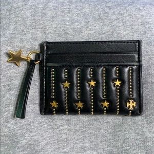 Tory Burch Fleming Star Stud Card case